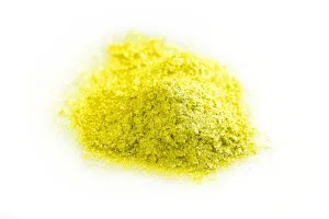 Lemon Yellow metallic pigment powder
