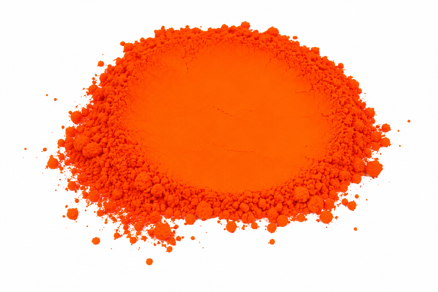 Neon Orange pigment powder sachets
