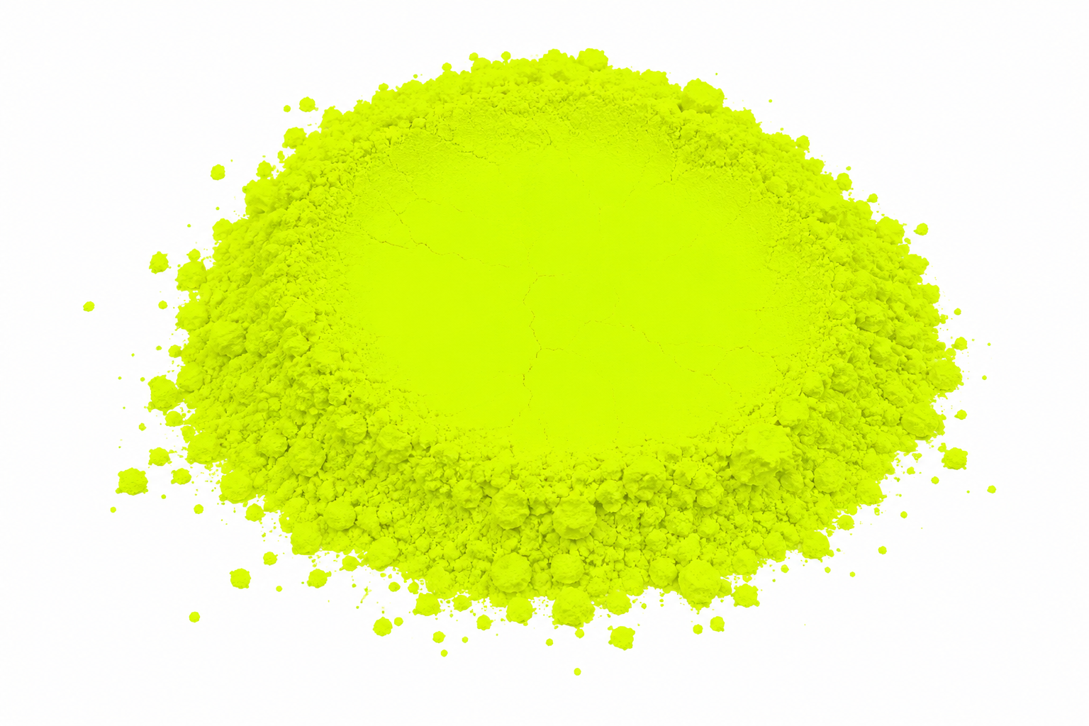 Neon Yellow pigment powder sachets